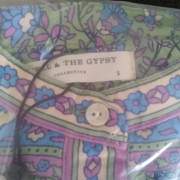 Jasmine Jade Flutter Sleeve Dress Spell Designs S - Picture 13 of 15